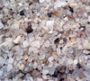 sand - quartz - angular grained beach sand, primarily quartz, from Zuma Beach, Malibu, California in a 250 ml display bottle with ground glass stopper 