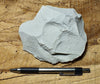 limestone - very light tan lacustrine limestone from the Eocene Green River Formation - teaching hand/display specimen