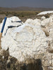 magnesite - white vitreous magnesite - display specimen