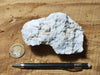 magnesite - white vitreous magnesite - teaching hand/display specimen
