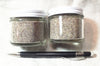 sand - garnetiferous sand composed primarily of quartz and garnet from Pfeiffer Beach, California - set of two 2-ounce jars 