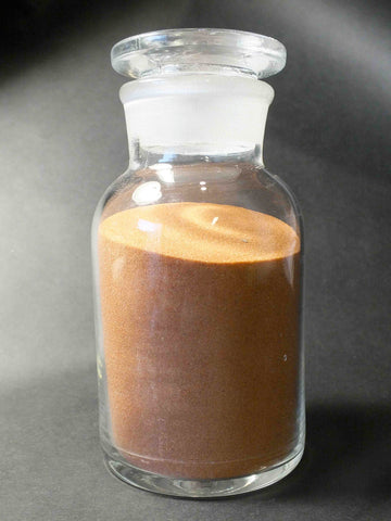 sand - dune sand - orange-pink frosted sand derived from the Navajo Sandstone - 250 ml bulk